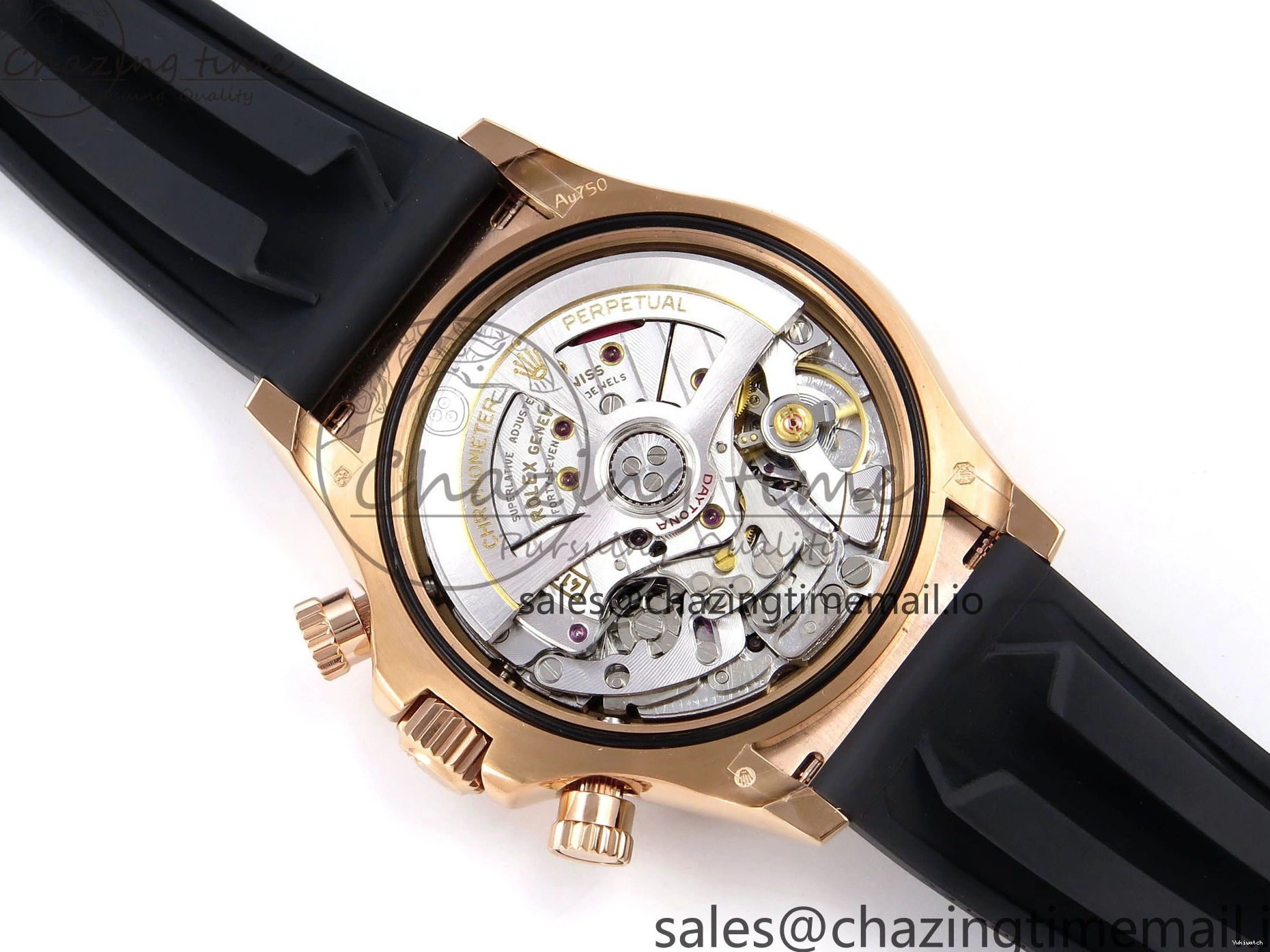 1:1 V6（Gain Dial SH4131 on Oysterflex Daytona RG 126515 Best Strap Weight） Black QF Edition 0524